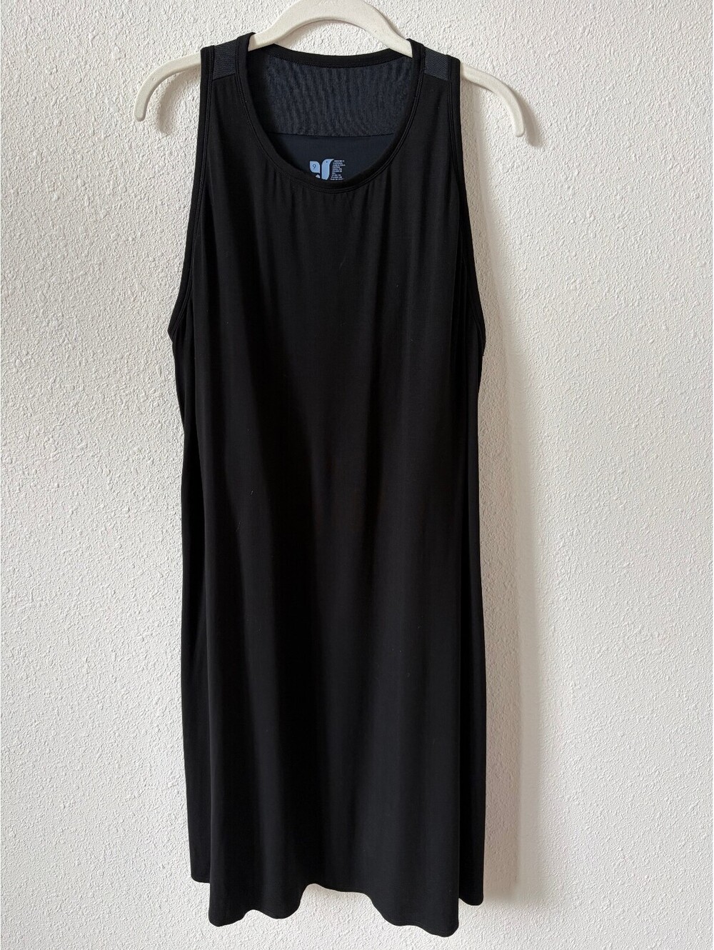 Shebird Tunic Tank Bra Dress Black Size 9 / XXXL Casual Comfy Neutral Athleisure